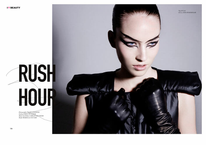 ILOVEFAKE MAG / make-up and hair