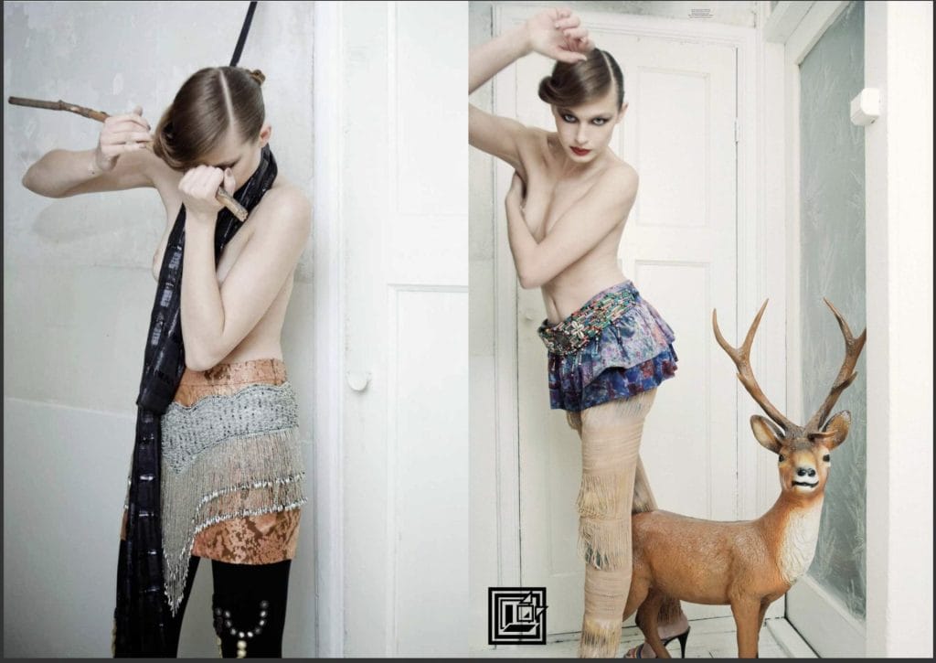 Fur Free Mag / make-up and hair